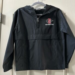 Boys SDSU pullover size medium.